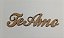NOME EM MDF 2,5MM "TE AMO". CORTE A LASER. - Imagem 1