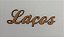 NOME EM MDF 2,5MM "LAÇOS". CORTE A LASER. - Imagem 1