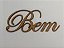 NOME EM MDF 2,5MM "BEM". CORTE A LASER. - Imagem 1