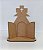 ORATÓRIO TOTEM CAPELINA EM MDF CRU 3MM Nº2. CORTE A LASER. - Imagem 1
