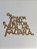 FRASES  EM MDF CRU 3MM. CORTE A LASER. - Imagem 1