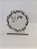 TOTEM Nº 2 EM MDF BRANCO 3MM. CORTE E GRAVAÇÃO A LASER. - Imagem 2