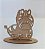 TOTEM INFANTIL ZEBRA EM MDF CRU 3MM. CORTE A LASER. - Imagem 2