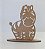TOTEM INFANTIL ZEBRA EM MDF CRU 3MM. CORTE A LASER. - Imagem 1