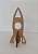 TOTEM FOGUETE PEQUENO EM MDF CRU 3MM. CORTE A LASER. - Imagem 1
