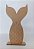 TOTEM CALDA DE SEREIA EM MDF CRU 3MM. CORTE A LASER. - Imagem 1