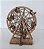RODA GIGANTE EM MDF CRU 3MM. CORTE A LASER. - Imagem 2
