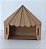 TENDA CIRCO EM MDF CRU 3MM. CORTE A LASER. - Imagem 1