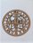 MANDALA "MEDALHA DE SÃO BENTO" EM MDF CRU 3MM. CORTE A LASER. - Imagem 1