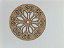 MANDALA Nº 6 EM MDF CRU 3MM. CORTE A LASER. - Imagem 1