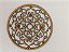 MANDALA Nº 8 EM MDF CRU 3MM. CORTE A LASER. - Imagem 1