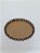 MANDALA Nº 15 OVAL EM MDF CRU 3MM. CORTE A LASER. - Imagem 1