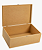 CAIXA MDF CRU COM FECHO 15X25X8 - Imagem 2