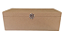 CAIXA MDF CRU COM FECHO PARA 2 CANECAS - 15X30X10 - Imagem 1