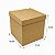 Caixa MDF Cru com Tampa - Organize com Estilo - 10X10X10 - Imagem 1