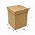Caixa MDF Cru com Tampa - Organize com Estilo -8X8X10 - Imagem 1