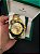 Relógio Executivo Luxo Masculino Modelo SKU RLX5000 - Rlx Submariner Dourado - Imagem 5