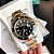 Relógio Executivo Luxo Masculino Modelo SKU RLXPR600 - Rlx Submariner Misto - Imagem 8