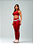 Conjunto Legging Vitality Vinho - Imagem 2