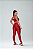 Conjunto Legging Shine Vermelho - Imagem 3