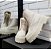 Coturno Feminino Preto e Off White Tratorado Bota Original Tratorada - Imagem 6