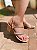 Sandália de Amarrar com Brilho Feminina Strass Lancamento Salto Luxo Saltinho Feminino - Imagem 1