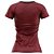 Camisa Braziline Flamengo Pilus Feminina Bordo - Imagem 3