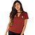 Camisa Braziline Flamengo Pilus Feminina Bordo - Imagem 2