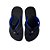 Chinelo Kenner Kivah Cushy Infantil Preto Azul - Imagem 1
