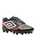 Chuteira Umbro Campo Prisma+ Infantil Preto Vermelho - Imagem 2