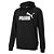 Casaco Moletom Puma Essentials Canguru Preto Branco - Imagem 2