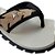 Chinelo Kenner Rakka Ultra Force DLM09 Masculino Off White Preto Dourado - Imagem 3