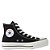 Tênis Converse All Star Chuck Taylor Plataforma Hi Feminino Preto Branco - Imagem 1
