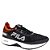 Tênis Fila Float Prime Masculino Preto Cinza Laranja - Imagem 2