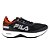 Tênis Fila Float Prime Masculino Preto Cinza Laranja - Imagem 1