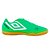 Chuteira Umbro Futsal Orbit Infantil Verde Limão - Imagem 1