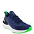 Tênis Under Armour Charged Quicker Infantil Marinho Verde - Imagem 2
