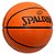 Bola Basquete Spalding Streetball Laranja Preto - Imagem 2