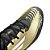 Chuteira Adidas Campo F50 Club Messi Masculina Dourado Preto Branco - Imagem 4