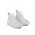 Tênis Converse All Star Chuck Taylor Move Infantil Branco Rosa - Imagem 3