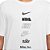 Camisa Nike Tee Club Logos Masculina Branco - Imagem 3