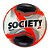 Bola Penalty Society 500 S11 R2 XXV Branco Preto Coral - Imagem 2