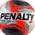 Bola Penalty Futsal 500 S11 R2 XXV Branco Preto Coral - Imagem 2