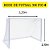 Rede de Futsal Fabio Sport 3,20 x 2,10 M Fio 4mm Nylon - Imagem 1
