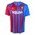 Camisa Nike Barcelona 21/22 Marinho Grena - Imagem 1