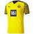 Camisa Oficial Borussia Dortmund 21/22 Amarelo Preto - Imagem 1