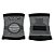 Joelheira Elastica Penalty Knit XXIII Unissex Preto Branco - Imagem 2