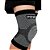 Joelheira Elastica Penalty Knit XXIII Unissex Preto Branco - Imagem 1