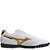 Chuteira Mizuno Society Morelia Club AS Masculina Branco Dourado - Imagem 1