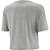 Camiseta Cropped Nike Essential Icon Futura Cinza - Imagem 3